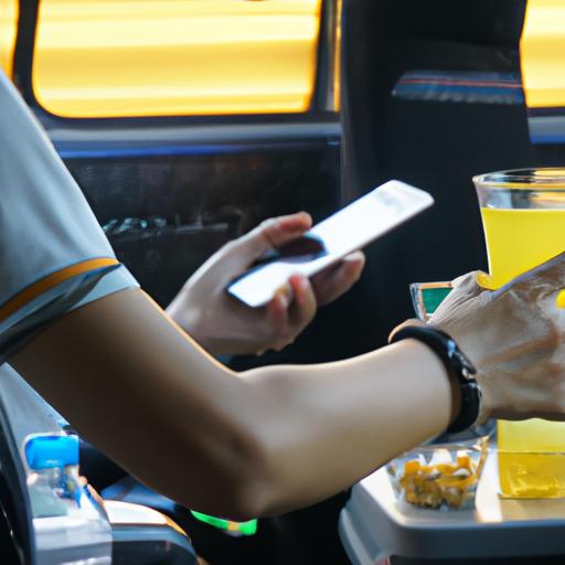 Hành khách được phục vụ nước uống và đồ ăn nhẹ miễn phí trong chuyến đi bằng xe của nhà xe Hiếu Hoa Đà Nẵng.