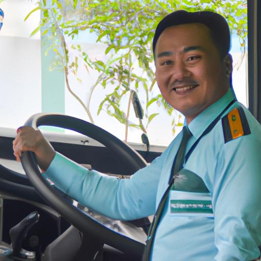 Lái xe vui vẻ và chuyên nghiệp của Nhà xe Minh Anh Thái Nguyên
