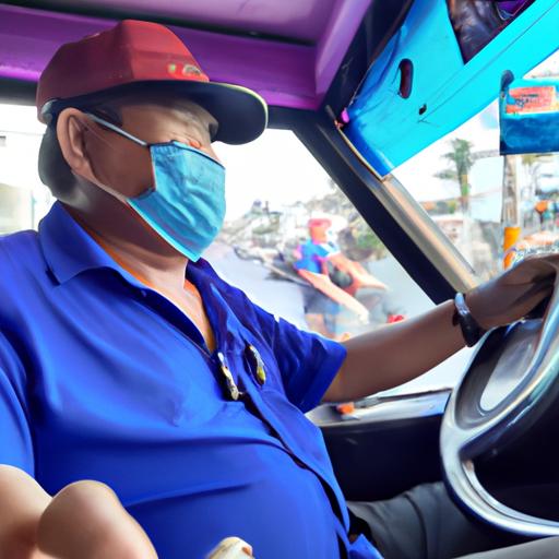 Tài xế thân thiện của nhà xe Thiên Thiên Hương Quận 5 hỗ trợ hành khách