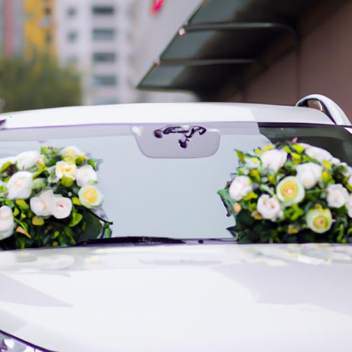 Xe cưới sang trọng được trang trí hoa từ Nhà Xe Hợi Bang